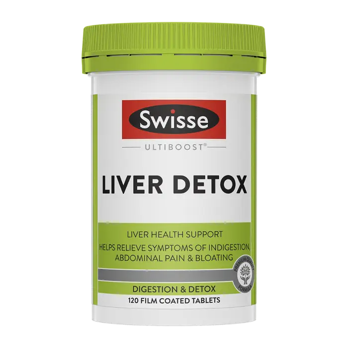 Swisse Ultiboost Liver Detox 120 Tablets EXP: 05/2026 Swisse