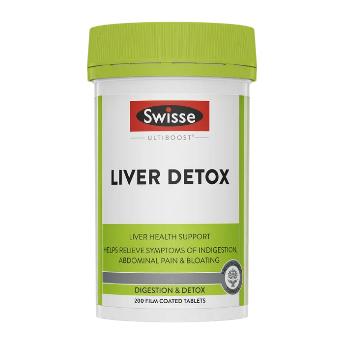 Swisse Ultiboost Liver Detox 200 Tablets  EXP: 08/2026 Swisse