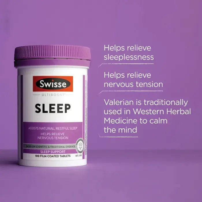 Swisse Ultiboost Sleep 100 Tablets EXP：01/2027 Swisse