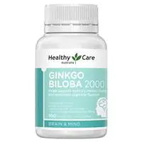 Healthy Care Ginkgo Biloba 2000 100 Capsules XDaySale