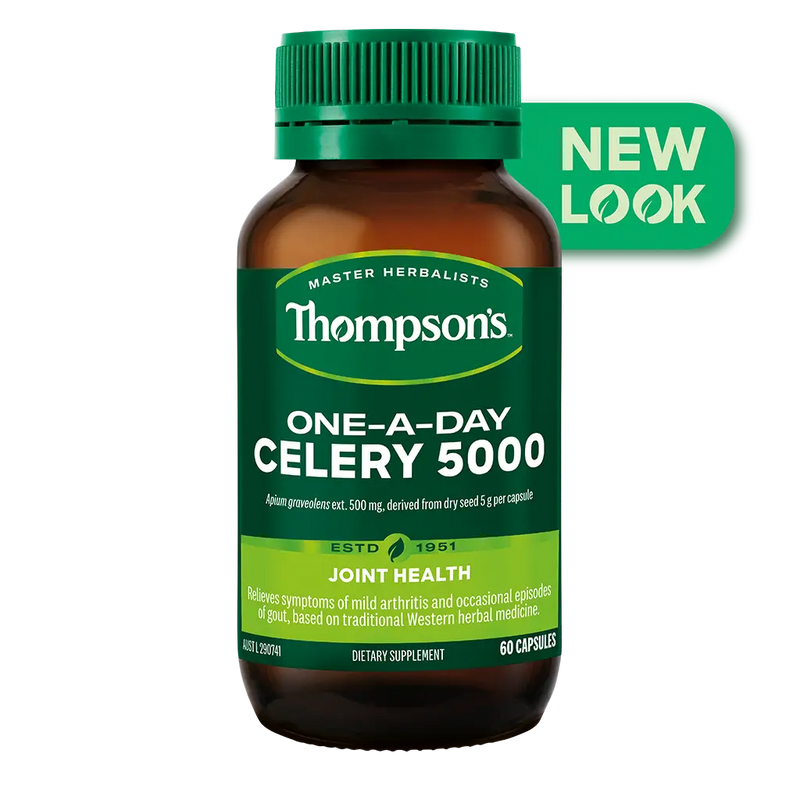 Thompsons One-A-Day Celery 5000mg 60 Capsules XDaySale