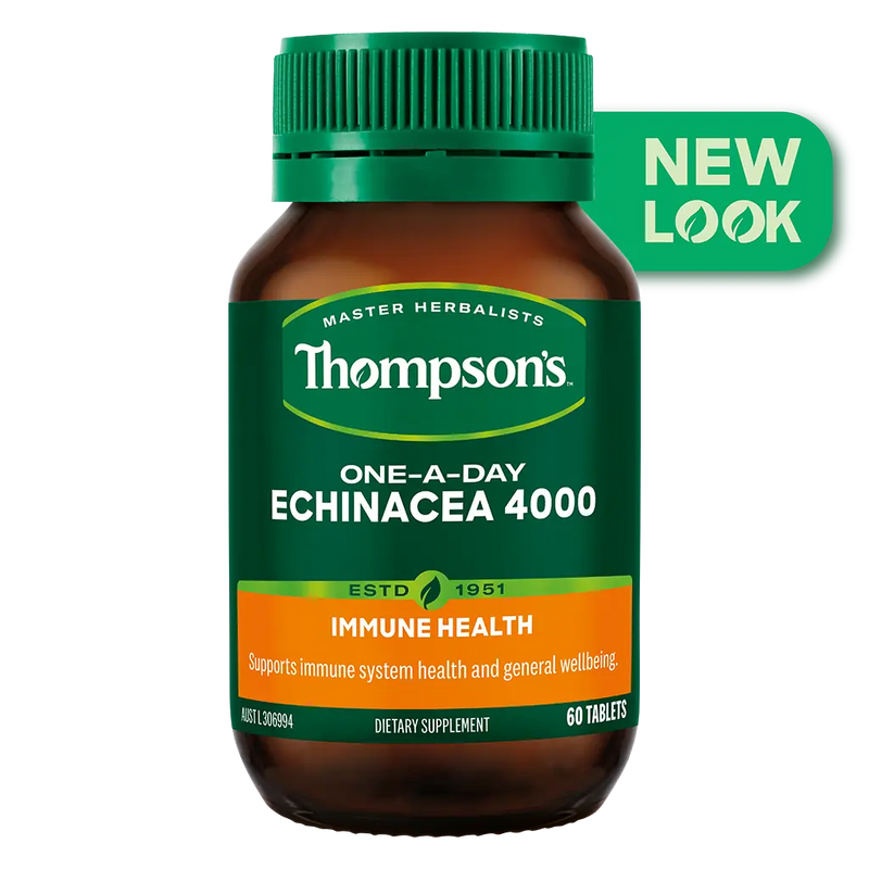 Thompsons One-A-Day Echinacea 4000mg 60 Tablets XDaySale