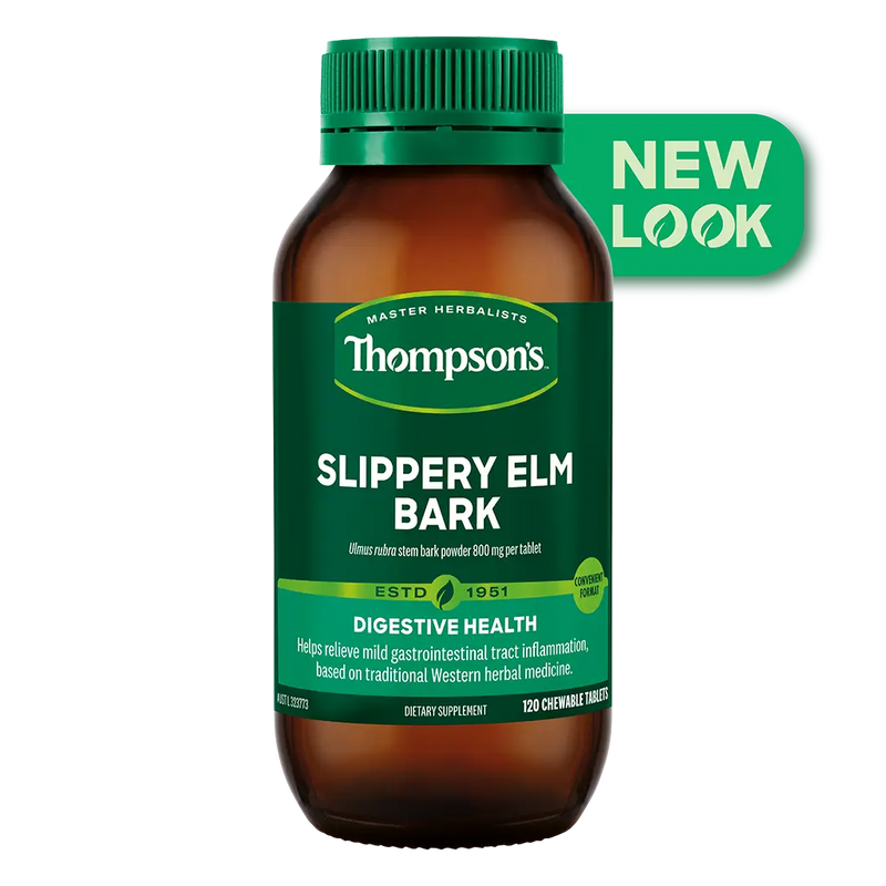 Thompsons Slippery Elm Bark Chewable 120 Tablets XDaySale