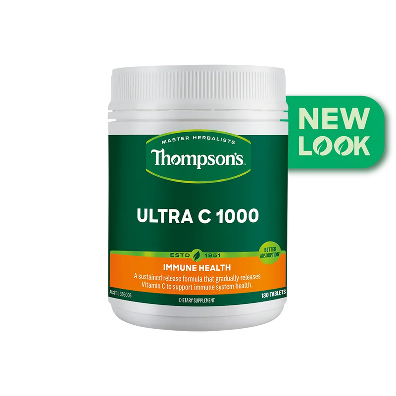 Thompsons Ultra C 1000mg 180 Tablets XDaySale