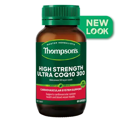 Thompsons Ultra High Strength CoQ10 300mg 60 Capsules XDaySale