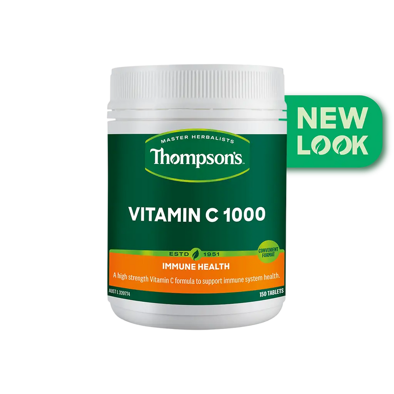 Thompsons Vitamin C Chewable 1000mg 150 Tablets XDaySale