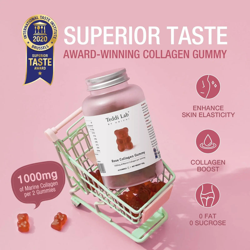 Unichi Rose Collagen Gummy XDaySale