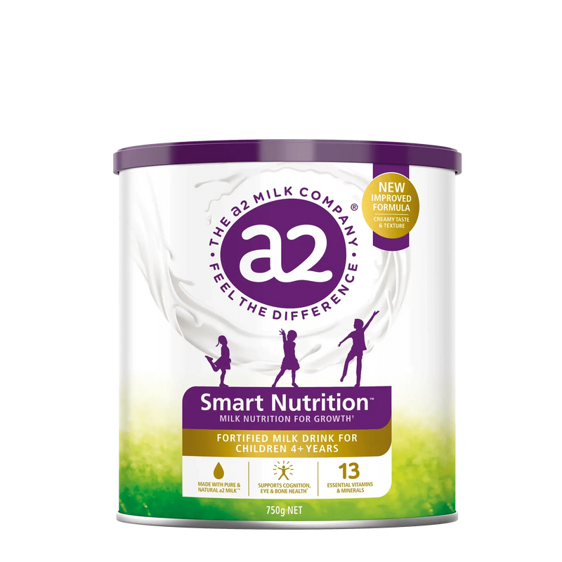 A2 New Smart Nutrition Milk For 4 To 12 Years 750g EXP:11/2025 - XDaySale