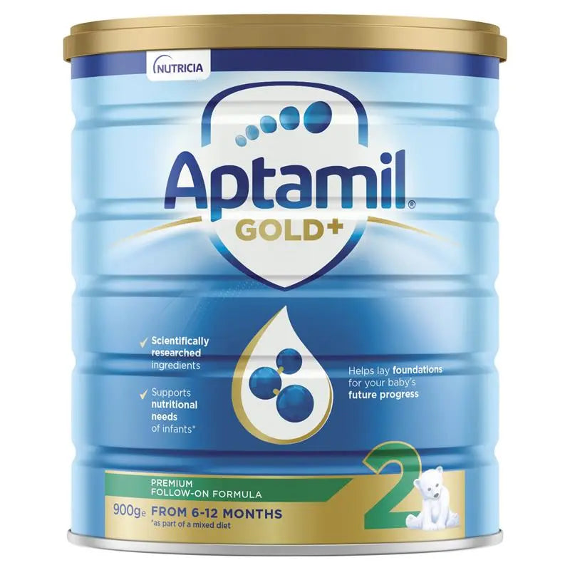 Aptamil Gold+ 2 Baby Follow-On Formula From 6-12 Months 900g EXP: 05/24 - XDaySale