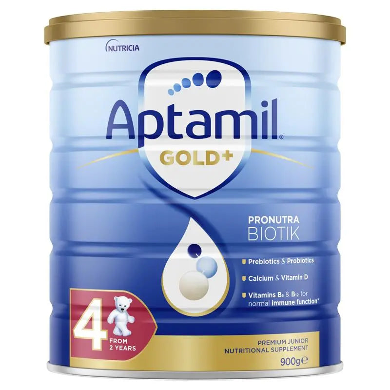 Aptamil Gold+ 4 Junior Nutritional Supplement Milk Drink From 2 Years 900g EXP:06/24 - XDaySale