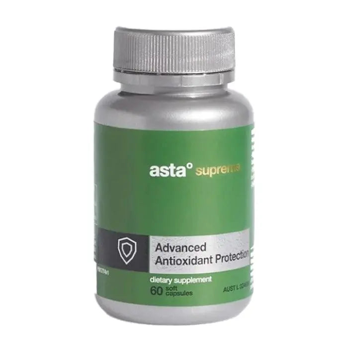 Asta Supreme Advanced Antioxidant Protection 60 Caps EXP11/2024 - XDaySale