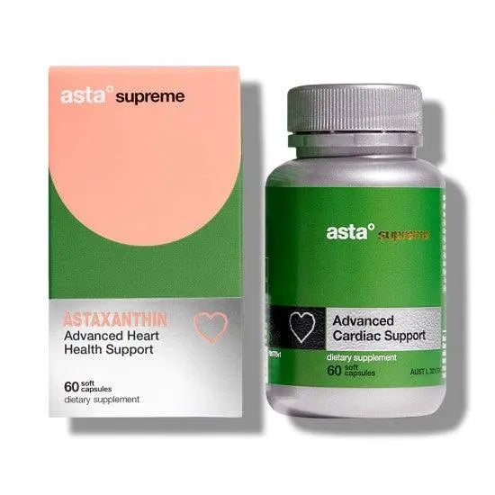 Asta Supreme Advanced Heart Health Support 60 Caps EXP: 11/2024 - XDaySale