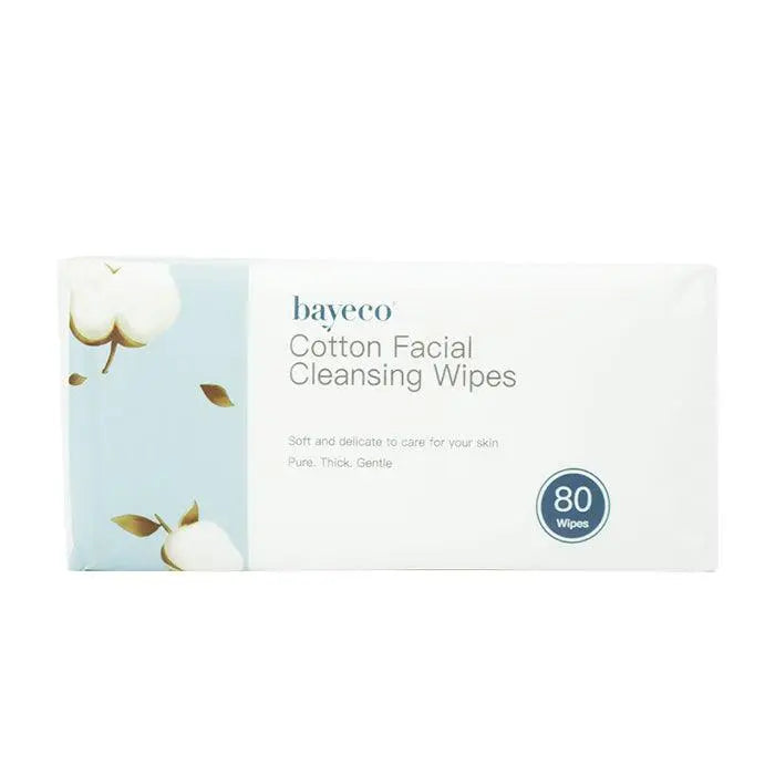 Bayeco Disposable Facial Towel Wipes - 80pc (Bag) - XDaySale