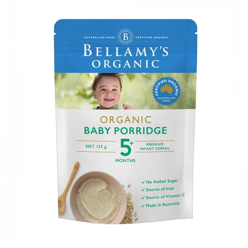 Bellamy's Organic Baby Porridge 5+ Months 125g EXP : 10/23 - XDaySale