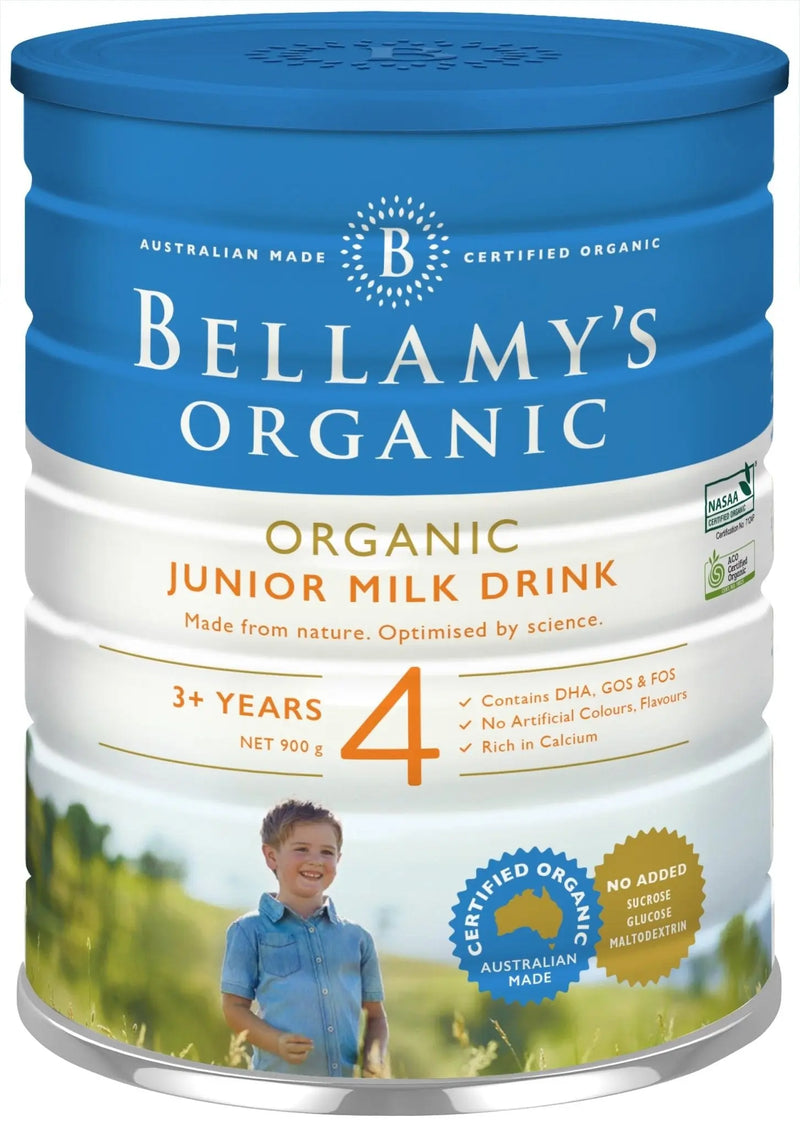 Bellamy's Organic Step 4 Junior Milk Drink 3+ Years 900g EXP: 01/2025 - XDaySale