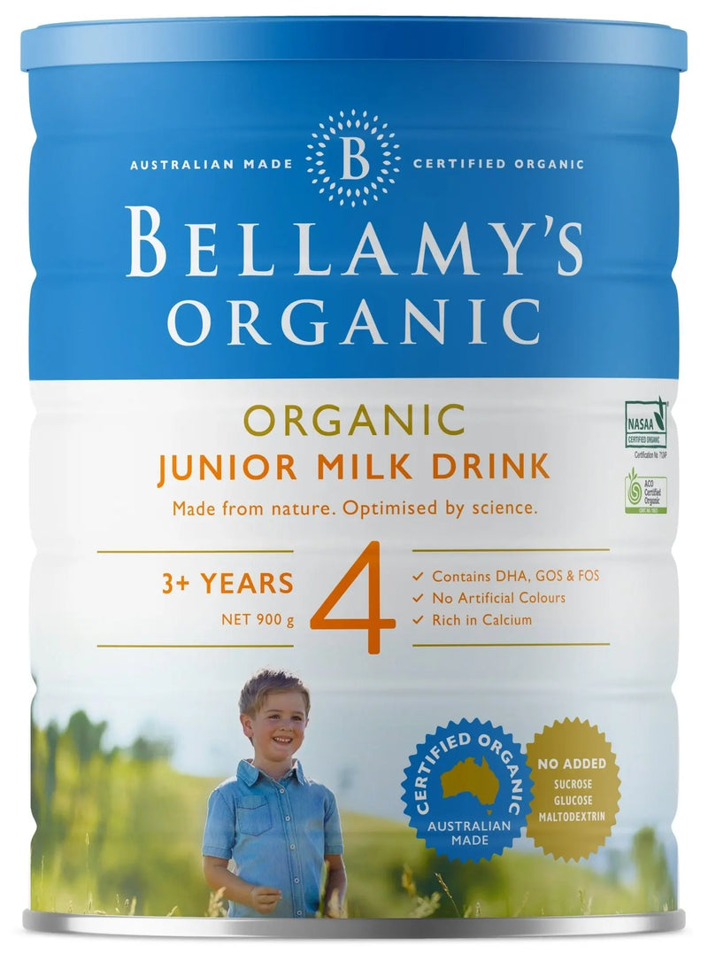 Bellamy's Organic Step 4 Junior Milk Drink 3+ Years 900g EXP: 01/2025 - XDaySale