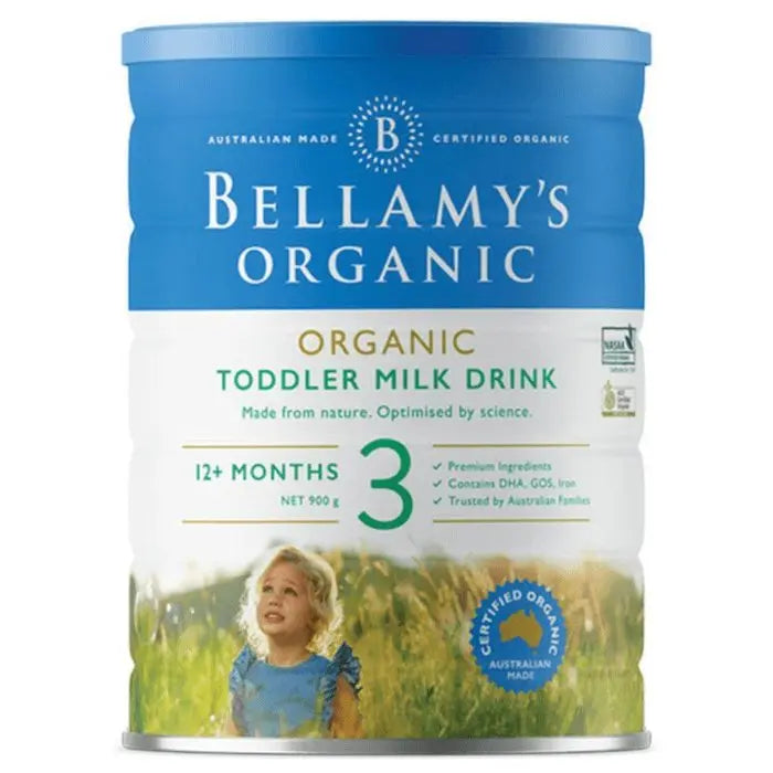 Bellamy's Organic Toddler Milk Drink Step 3 900g EXP: 02/25 - XDaySale