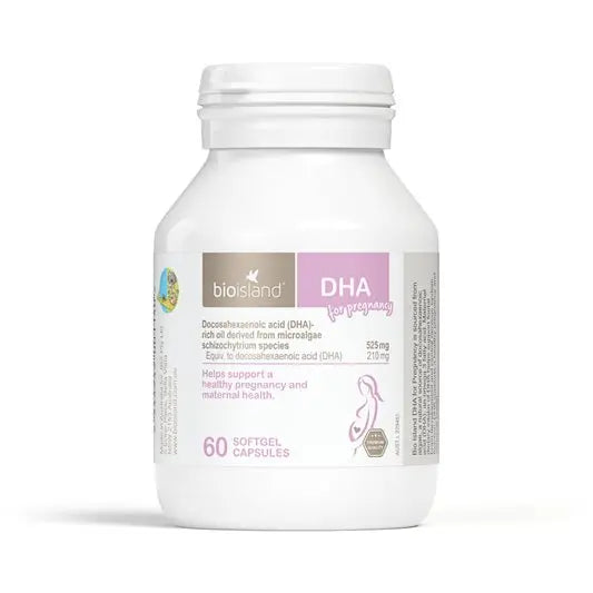 Bio Island DHA for Pregnancy 60 Softgel Capsules EXP: 05/2026 - XDaySale