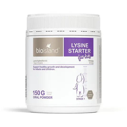 Bio Island Lysine Starter for Kids 150g Oral Powder EXP: 04/2026 - XDaySale