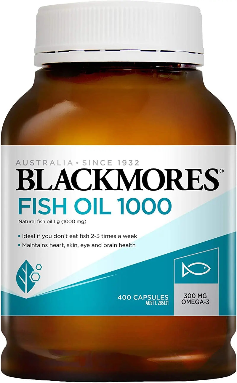 Blackmores Fish Oil 1000mg 400 Capsules EXP:05/2026 - XDaySale