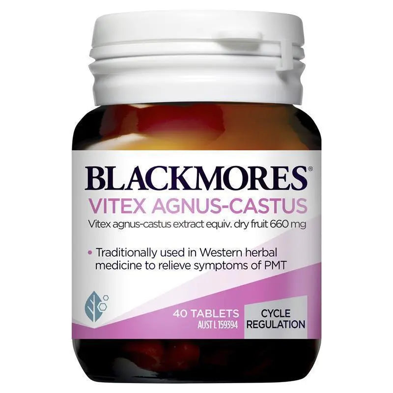 Blackmores Vitex Angus Castus 40 Tablets EXP: 04/2025 - XDaySale