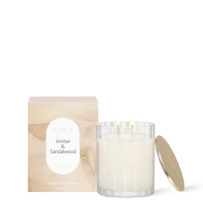 Circa Amber & Sandalwood 350g Candle - XDaySale