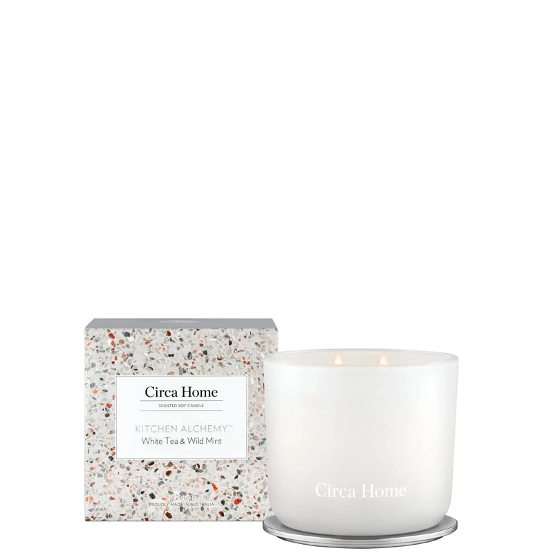 Circa Home White Tea & Wild Mint Candle 350g - XDaySale