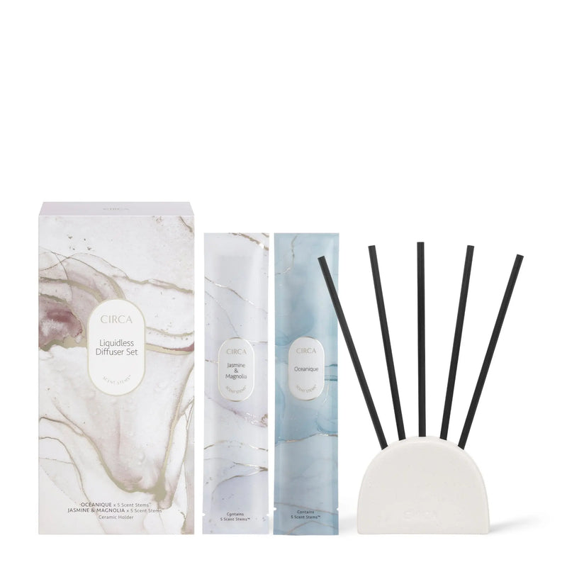 Circa Liquidless Diffuser Duo Oceanique and Jasmine & Magnolia - XDaySale