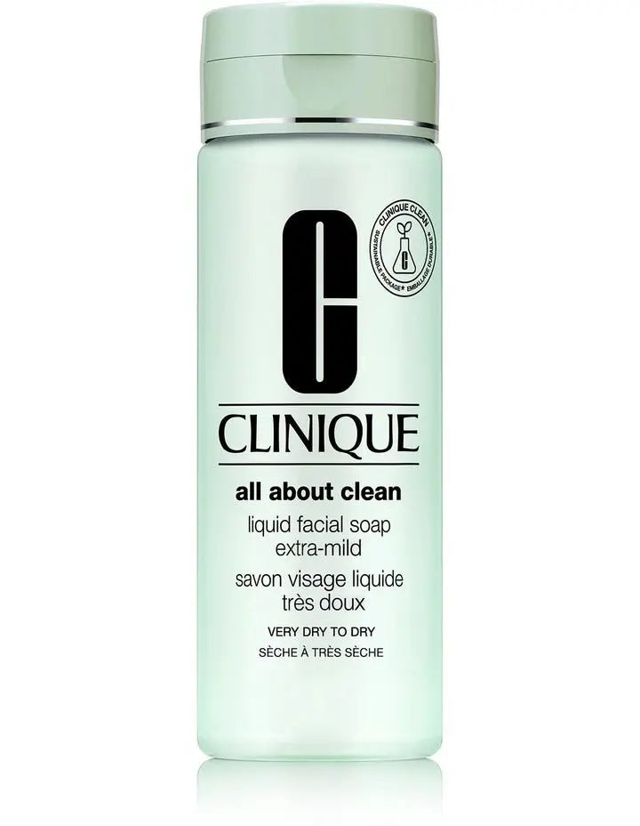 Clinique All About Clean Liquid Facial Soap - Extra Mild 200ml - XDaySale