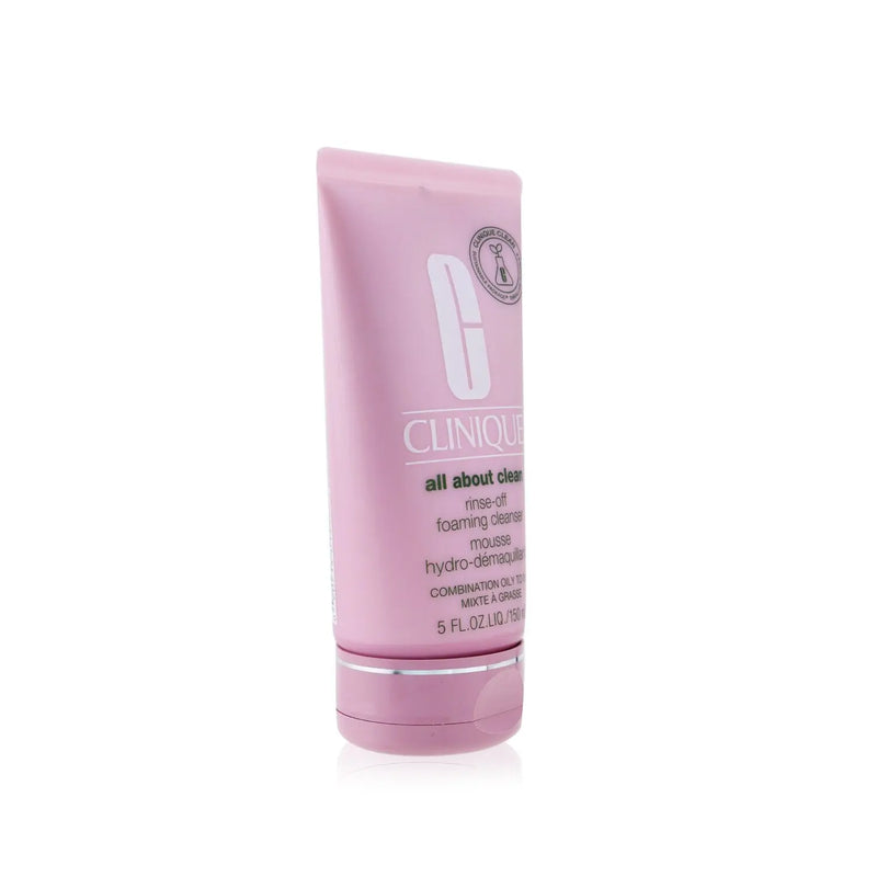 Clinique All About Clean Rinse-Off Foaming Cleanser - For Combination Oily to Oily Skin 150ml/5oz - XDaySale