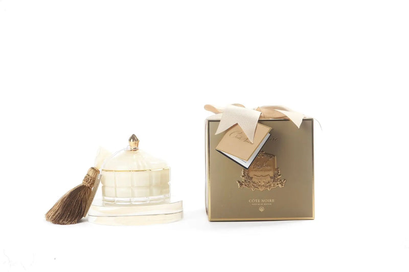 Cote Noire Art Deco Candle - Cream & Gold - Blonde Vanilla - GML45015 Cote Noire