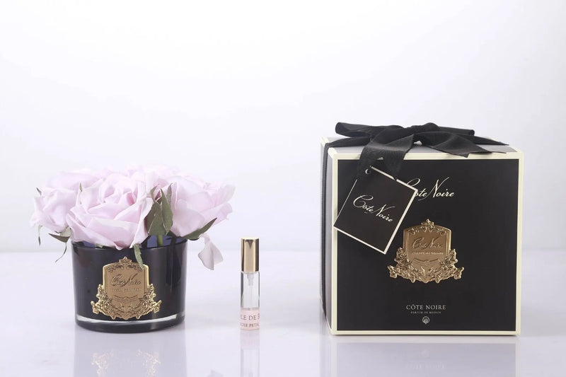 Cote Noire Perfumed Natural Touch 5 Roses - Black - French Pink - GMRB66 Cote Noire