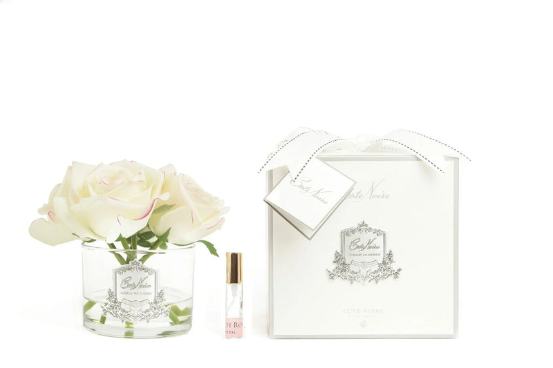 Cote Noire Perfumed Natural Touch 5 Roses - Clear - Pink Blush - GMR62 Cote Noire