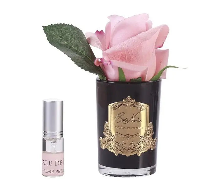 Cote Noire Perfumed Natural Touch Rose Bud - Black - White Peach - GMRB45 Cote Noire