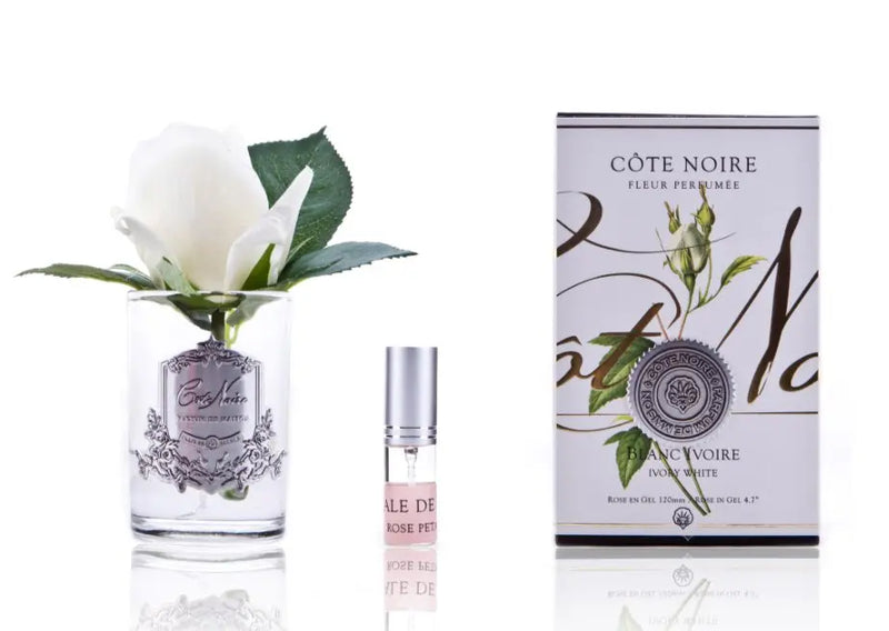 Cote Noire Perfumed Natural Touch Rose Bud - Clear - Ivory White - GMR41 Cote Noire