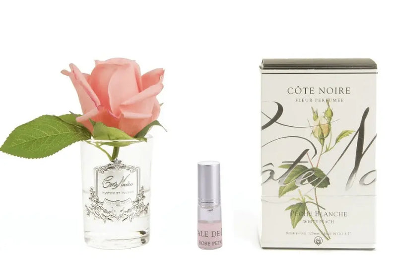 Cote Noire Perfumed Natural Touch Rose Bud - Clear - White Peach - Gmr45 - XDaySale