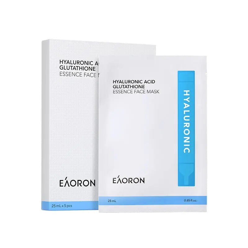 Eaoron Hyaluronic Acid Glutathione Essence Face Mask 5pcs EXP: 10/2025 Eaoron