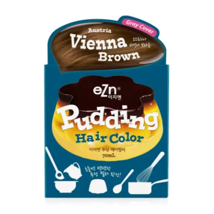eZn Pudding Hair Color (Austria Vienna Brown) eZn