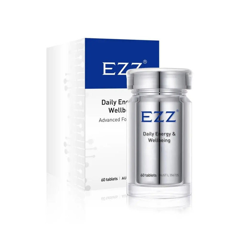 EZZ Daily Energy&Wellbeing Advanced Formulation 60 Tablets EXP: 03/2026 EZZ