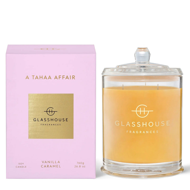 Glasshouse Fragrances A Tahaa Affair 760g Candle - XDaySale