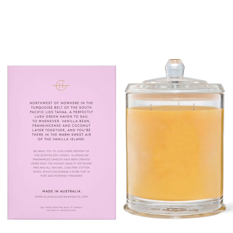 Glasshouse Fragrances A Tahaa Affair 760g Candle - XDaySale