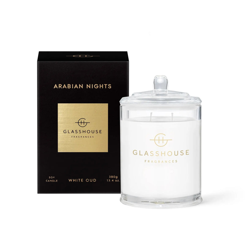 Glasshouse Fragrances Arabian Nights 380g Candle - XDaySale