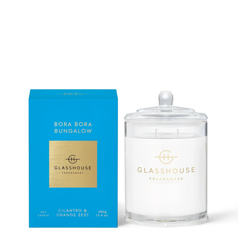 Glasshouse Fragrances Bora Bora Bungalow 380g Candle - XDaySale