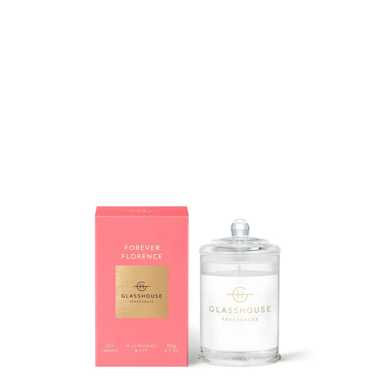 Glasshouse Fragrances Forever Florence 60g Candle - XDaySale