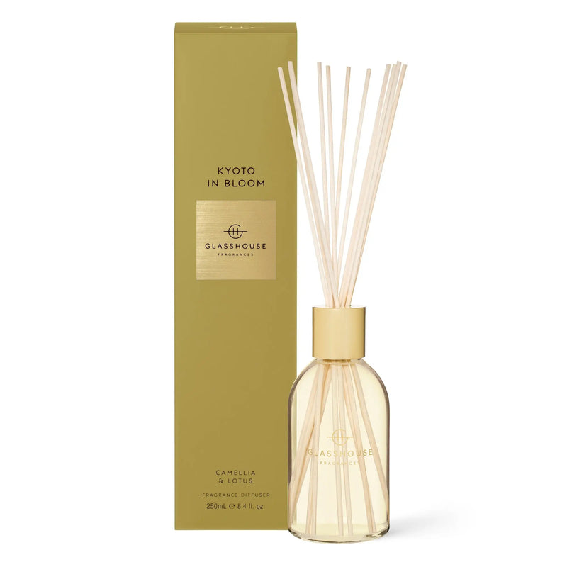 Glasshouse Fragrances Kyoto In Bloom 250mL Diffuser - XDaySale