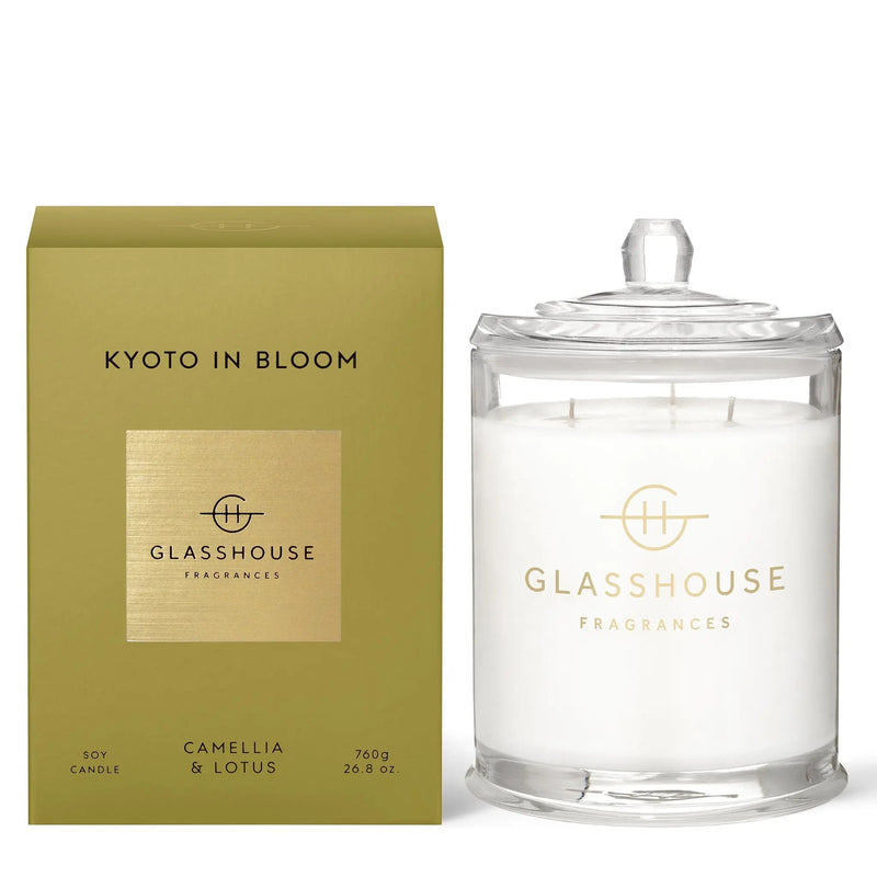 Glasshouse Fragrances Kyoto In Bloom 760g Candle - XDaySale