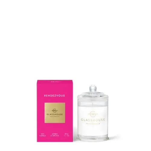 Glasshouse Fragrances Rendezvous 60g Candle - XDaySale