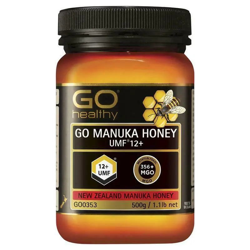 Go Healthy Manuka Honey UMF 12 MGO 356 500g EXP:01/2025 - XDaySale