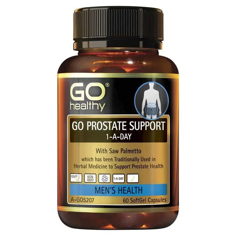 Go Healthy Prostate Support 1 A Day 60 Softgel Capsules EXP: 07/25 - XDaySale