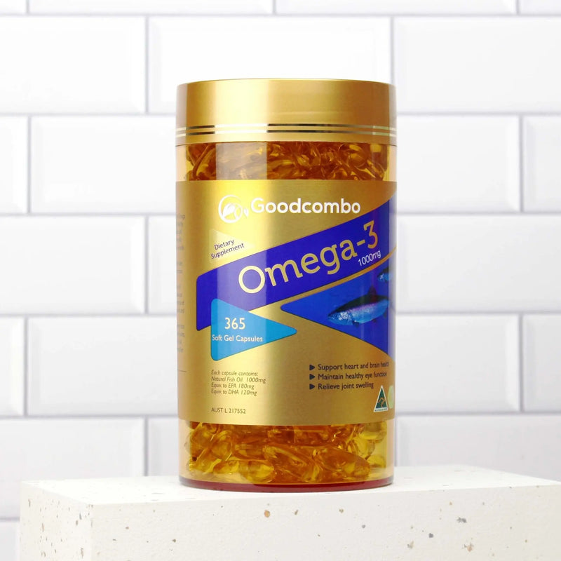 Goodcombo Omega-3 1000mg Soft Gel Capsules - XDaySale